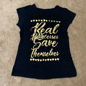 Real Princesses Save Themselves Tshirt